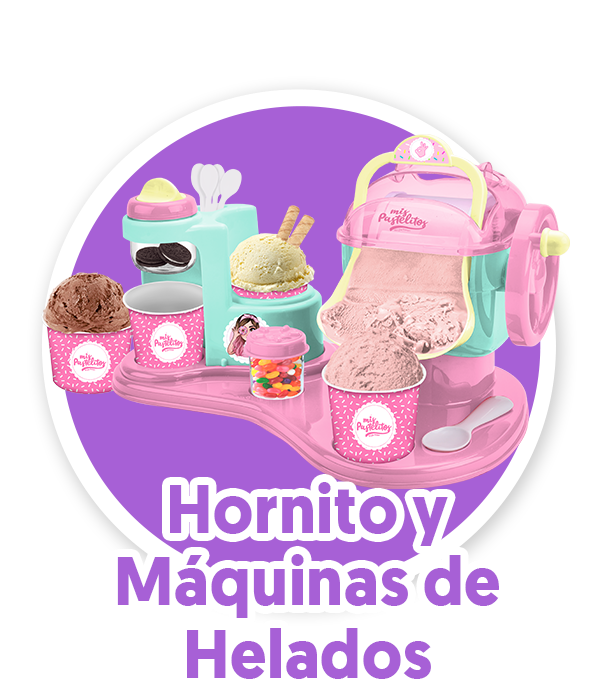 Hornito y máquias de helados